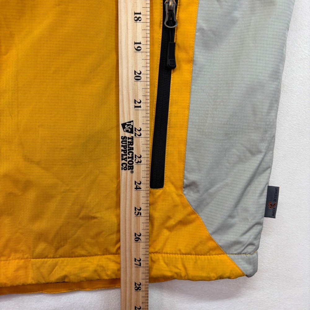 Free Country Xtreme Mens Small Yellow Black Ski Snowboard Jacket Water Resistant - Picture 7 of 13